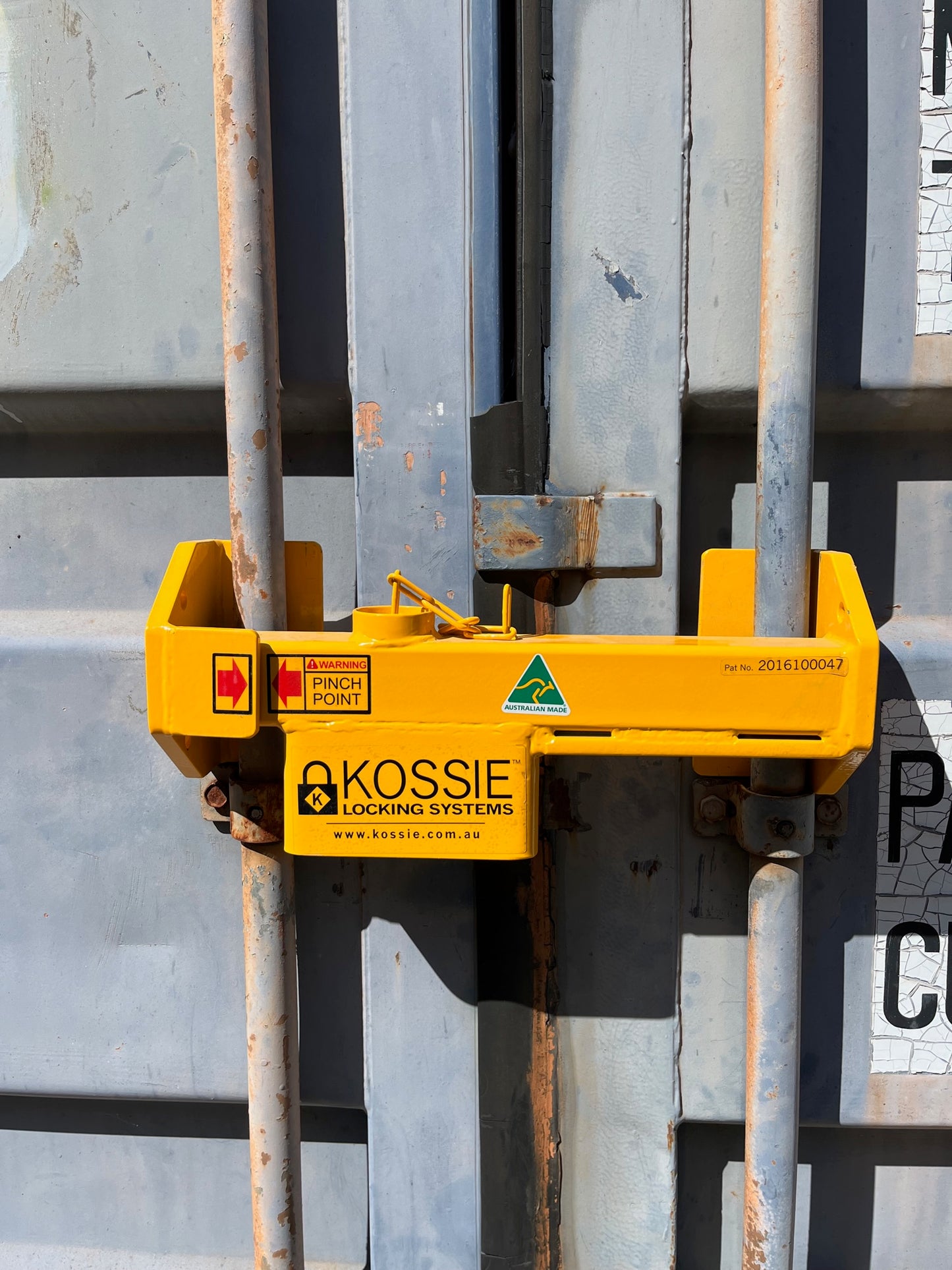 Kossie Container Lock