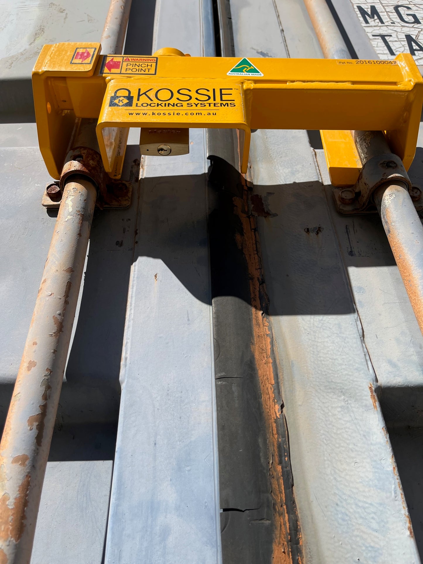 Kossie Container Lock